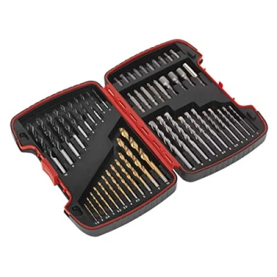 Image of Sealey AK4752 Drill &amp; Bit Accessory Set 52pc