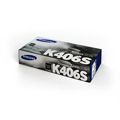 Image of SAMSUNG CLT K406S Toner Cartridge Black for SL C410W, C460W, C460FW, CLP 360, 365, 365W, CLX 3300,3305, 3305W