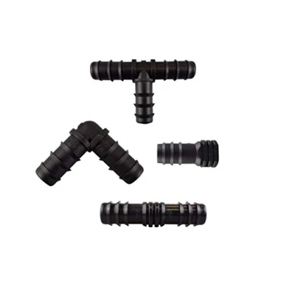 Image of Garden Automatic Irrigation/Patio Watering Pack of 15 Mixed Fittings for 13/16mm ldpe Water Supply Pipe Plugs,tee,Elbow &amp; Joiners