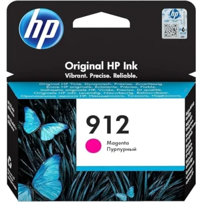 Image of HP 3YL78AE 912 Original Ink Cartridge, Magenta, Single Pack