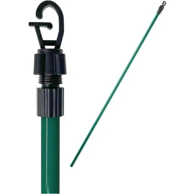 Image of Telescopic Washing Line Prop Pole Clothesline Heavy Duty Home Garden Dry Clothes Drying Airer Support Extenedable to 2.2M (Single Prop)