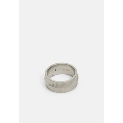 Image of Fossil Harlow Ring silvercoloured, Men&#039;s, Size: 63, Silver coloured