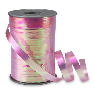 Image of Präsent Brasilien Curling Ribbon Light Pink 10 mm Width, 200 m Length