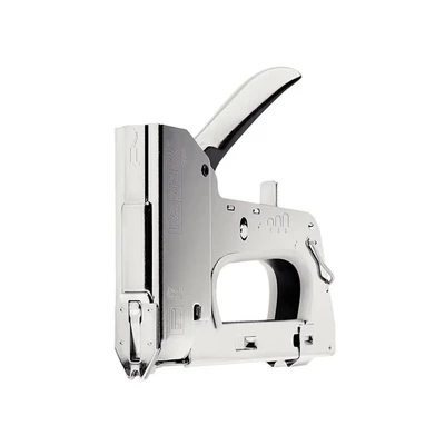 Image of Rapid Heavy Duty Manual Staple Gun PRO R28 for No. 28 Staples, Cable Tacker with Easy to Squeeze Trigger, 3 step Force Adjuster, and All Steel Casing Wear Parts, Made in Sweden (20511710)