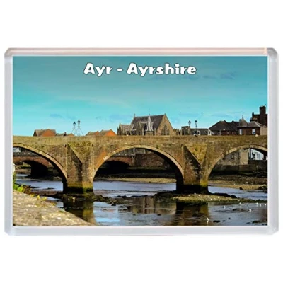 Image of Ayr Ayrshire Jumbo Fridge Magnet/Magnets Gift/Souvenir/Present BBSM2024