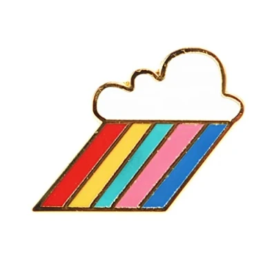 Image of Cloud Burst Pin Badge