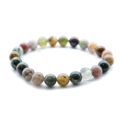 Image of Power Bracelet Moss Agate Awaken Talents