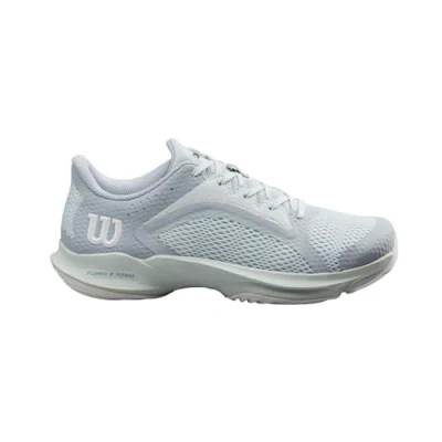 Image of Wilson Women&#039;s Hurakn 2.0 Padel Shoes, Blue Fog/Ballad Blue/White, 4.5 UK