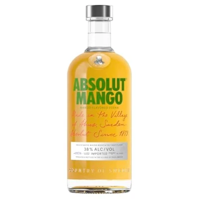 Image of Absolut Mango Flavoured Swedish Vodka, 70 cl (Packaging may vary)