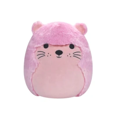 Image of Squishmallows FuzzAMallows Pink otter 30 cm 2024 Original