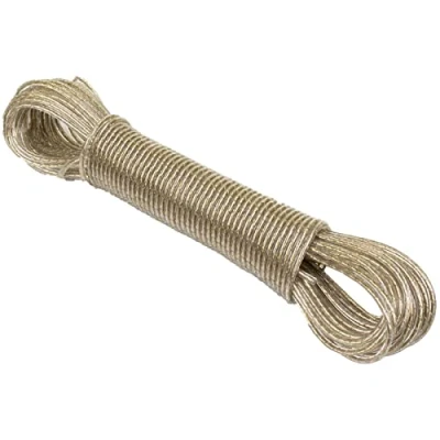 Image of WARESHARK 10m Extra Heavy Duty Steel Core washing Rope line Laundry Clothes Lines Thick &amp; Strong cloth Garden Outdoor