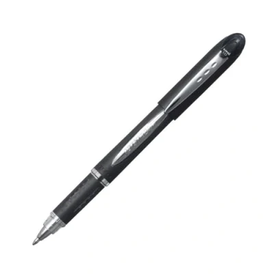 Image of Uni Jetstream Rollerball Pen Black Ink Broad 1.0mm Tip SX 210 (Pack of 3) Supplied Loose