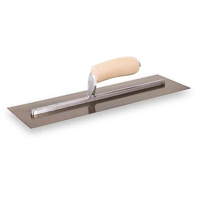 Image of MARSHALLTOWN Curry Style Trowel, 16x5 Inches, Ideal for Plastering and EIFS, Made in the USA, 104CST