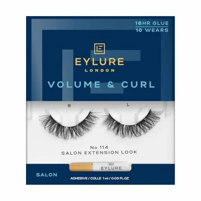 Image of Eylure Volume &amp; Curl No. 114 False Lashes