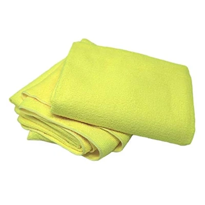 Image of Clay Roberts Extra Large Microfibre Cloths, Pack of 6, XL Cleaning Cloths 31&quot; x 24&quot; Polishing, Waxing &amp; Dusting Cloth, e Kitchen Towel, Car Cleaning, Microfiber