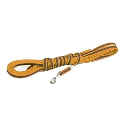 Image of Color &amp; Gray Super Grip Leash with Handle, 14 mm x 10 m, Orange