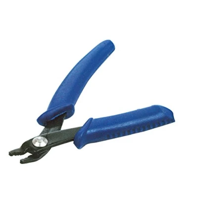 Image of Vaessen Creative Crimp Tool Plier for Jewellery Making, Beads and Beading Wire, Blue, 13x5x1 cm