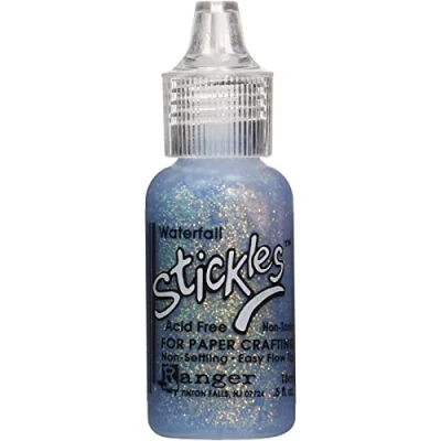 Image of Stickles Glitter Glues Ranger Industries 20639 Stickles, Waterfall