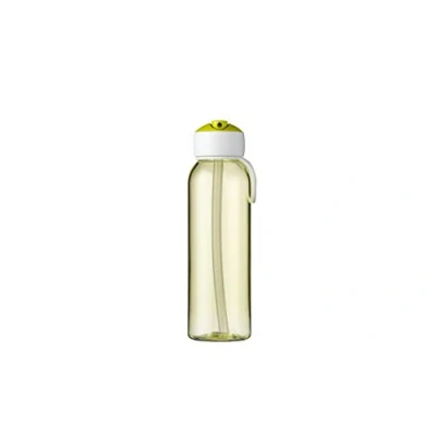 Image of Mepal Campus Flip Up Water Bottle with Straw 500 ml Lime for Children Carbonated Leak Proof