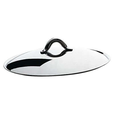 Image of Alessi SG200/20 pan lid lids (Stainless steel, Stainless steel), Polished Silver