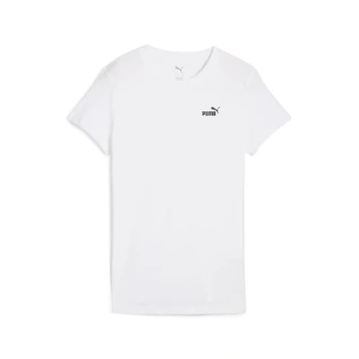Image of Puma Small LOGO TEE Basic Tshirt, Men&#039;s, Size: 3XL, White