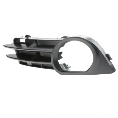Image of 8P4807681B Bumper Grill VAN WEZEL 0333593 with hole(s) for fog lights Left Front AUDI: A3 Sportback, Hatchback