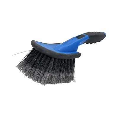 Image of Motorcycle Motorbike Soft Nylon Bristles Brush Cleaning Bike Cycle Angled Head
