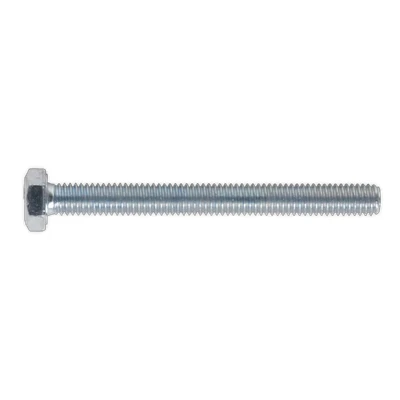 Image of Sealey HT Setscrew M6 x 60mm 8.8 Zinc Pack of 50