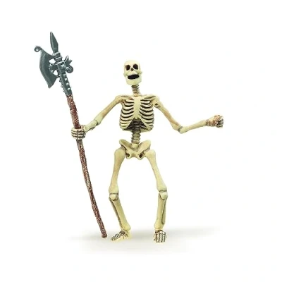 Image of Papo MEDIEVAL FANTASY Tiere 38908 Phosphorescent Skeleton Figurine, Multicolour