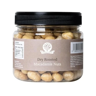 Image of Nutural World Dry Roasted Macadamia Nuts Unsalted (500g)