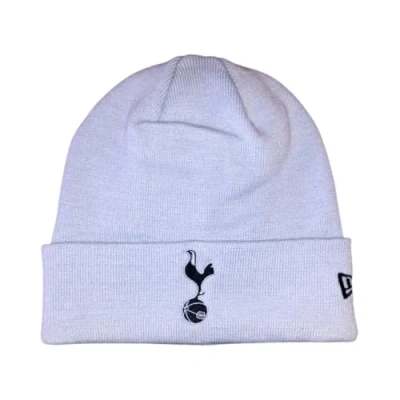 Image of New Era Tottenham Hotspur FC Stripe Beanie Hat One Size Blue,