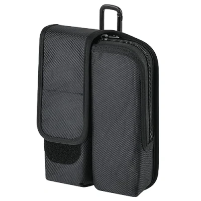 Image of Portable Mosquito Repeller Storage Case, Fits Thermacell MR300/MR450 Repeller, Carry Travel Case with Metal Belt Clip Attach to Packs, Camping Gear, Belts and More, Black