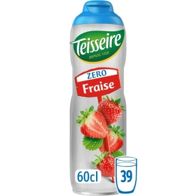 Image of Teisseire Zero Strawberry 600ml