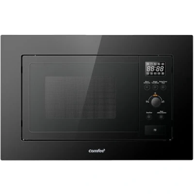 Image of COMFEE&#039; 20 Litre Grill Built in Microwave, Digital Control with 8 Power Levels, Quick Defrost Function, and Auto Menu CBMAG820BJL BK