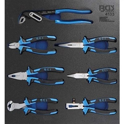Image of BGS 4133 Tool Tray 2/3: Pliers Set 7 pcs.