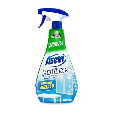 Image of Asevi Multi Purpose Cleaner and Glass Cleans Polishes Without Leaving a Trace Spray 750 ml