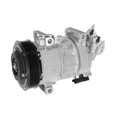 Image of 1606467480, 6453WF, 6453WG, 648739, 9659875480 AC compressor VALEO 813201 5SEU 12V PAG 46 R134a with oil NEW ORIGINAL PART