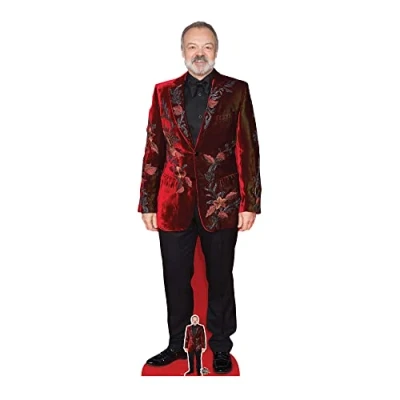Image of Star Cutouts CS1094 Graham Norton Cardboard Cut Out With Mini