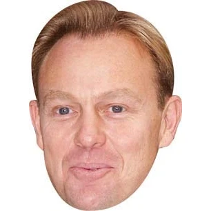 Image of FoxyPrinting Jason Donovan Neighbour Celebrity Cardboard Party Face Mask Fancy Dress