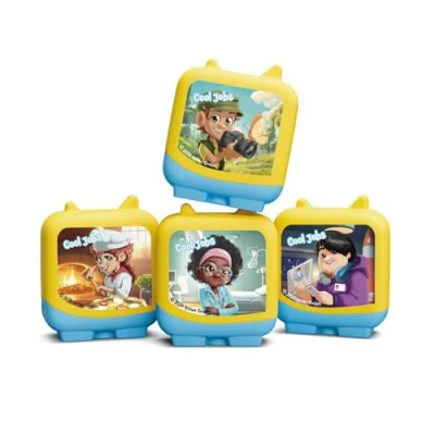 Image of Tonies Cool Jobs Audio Clever Pocket Set, for use with toniebox