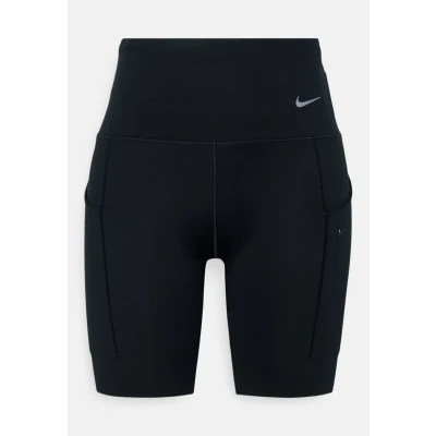 Image of Nike Performance W NK DF GO HR 10&quot; Short Leggings, Women&#039;s, Size: XS, Black