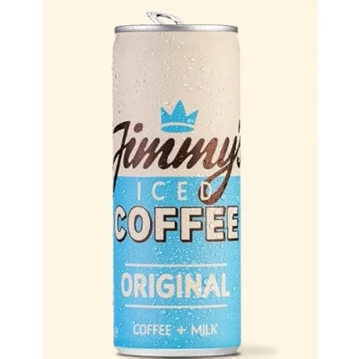 Image of Iced Coffee Original SlimCan 12 X 250ml Refreshing Ready to drink Latte Tins Delicious Tasty And Twisty Treat Gift Hamper, For Christmas,Birthday,Easter All Occasions