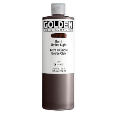 Image of Fluid 473ml Burnt Umber Lt I