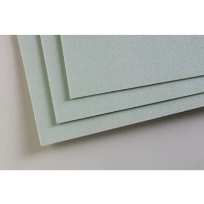 Image of Clairefontaine 696157C Pastelmat Paper Pack 5 Sheets Special Card for Dry Pastels A3 29.7x42 cm 360g Light Green