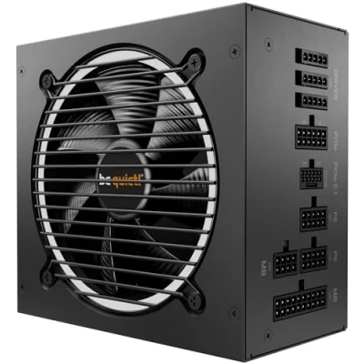 Image of be quiet! Pure power 12 M 750W supply, 80 PLUS Gold efficiency, ATX 3.1 PSU with full support for PCIe 5.1 GPUs, exceptionally silent 120mm fan, 2 strong 12V rails, modular cables