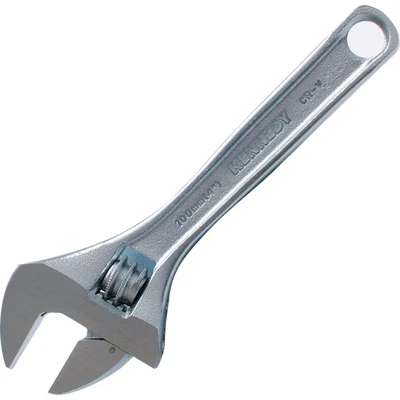 Image of Kennedy Adjustable Spanner, Steel, 6in./150mm Length, 25mm Jaw Capacity