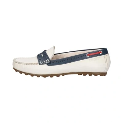 Image of BAGATT Women&#039;s D31 ak660 Mocassin, White, 7.5 UK