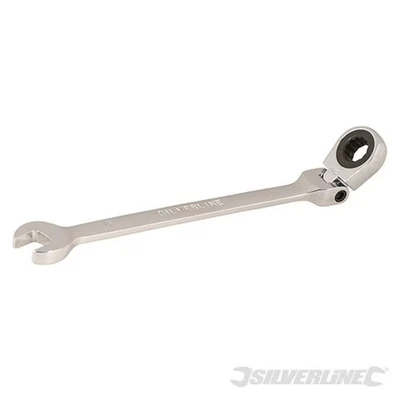 Image of Silverline Flexible Head Ratchet Spanner 16mm
