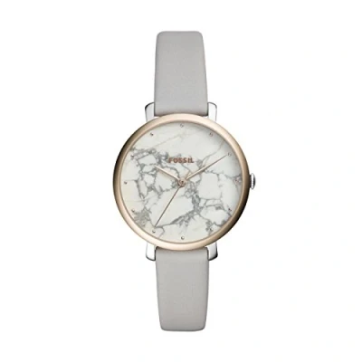 Image of Fossil Womens Analogue Quartz Watch with Leather Strap ES4377