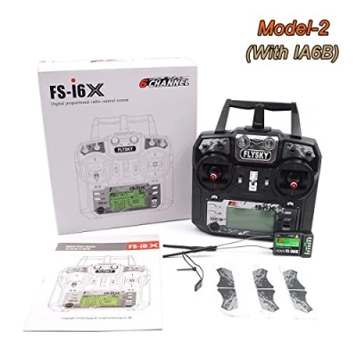 Image of Drone Start Store Flysky FS i6X 10CH 2.4GHz AFHDS 2A RC Transmitter with iA6B Receiver for Quadcopter